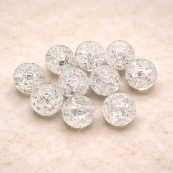 Perlice akrilne bijele 12mm